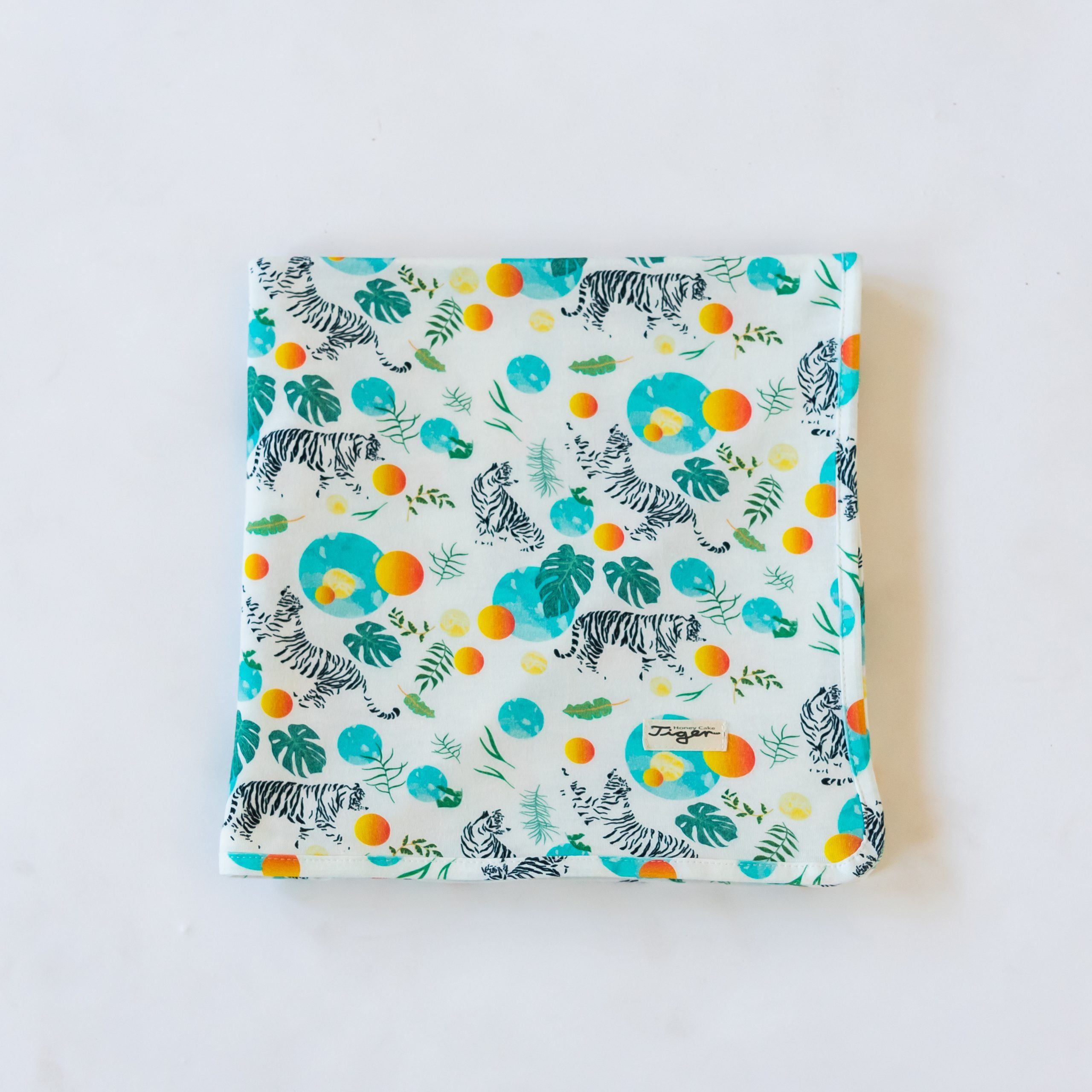 Honey Cake Tiger Patterned Baby Blanket