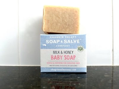 Chagrin Valley Soap and Salve baby soap bar