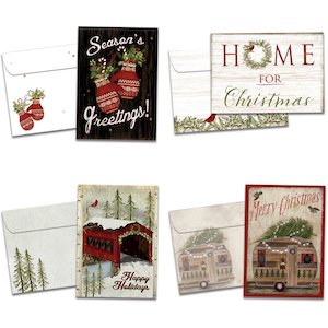 Tree-Free Greetings Christmas cards