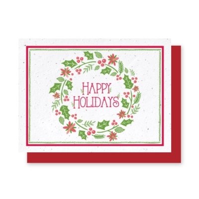 Green Field Paper Company Christmas card