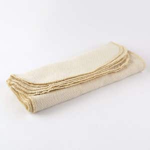 Organic unbleached cotton unpaper towels